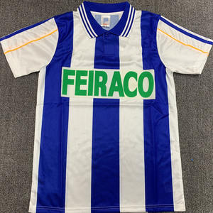 <span class=keywords><strong>Camiseta</strong></span> Deportiva de Fútbol Clásica Retro de Manga Corta de Secado Rápido al por Mayor, Uniforme Deportivo, Ropa Deportiva, <span class=keywords><strong>Camiseta</strong></span> de Entrenamiento - Product Image 1