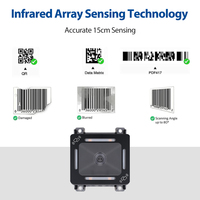 Módulo Lector de Alto Rendimiento EP8280-NFC para Control de Acceso, Kioscos y Máquinas Expendedoras, con Escáner de Códigos de Barras 1D/2D, QR, NFC y RFID