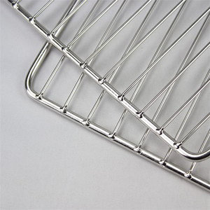 Tùy Chỉnh Kích Thước SS Nướng Lưu Trữ Hiển Thị Giá Dây Kệ Cho Máy Làm Lạnh Tủ Lạnh Tủ Lạnh Dây Thép Khay - Product Image 3