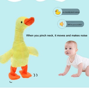 Juguete de Peluche de Pato que Habla, Camina y Baila, Nuevo Estilo, Amarillo, en Oferta - Product Image 5