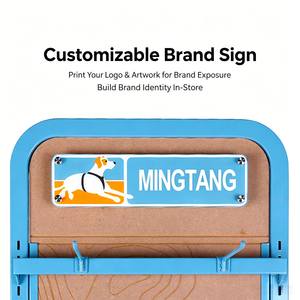 Expositor Personalizado Mingtang para Collares y Ropa de Perros, Estante para Comida de Mascotas, Exhibidor para Tienda de Mascotas - Product Image 5