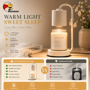 Beeman gradation chevet <span class=keywords><strong>bougie</strong></span> <span class=keywords><strong>chauffe</strong></span>-lampe décoration réglable électrique <span class=keywords><strong>bougie</strong></span> <span class=keywords><strong>chauffe</strong></span>-lampe pour bougies décor à la maison - Product Image 6