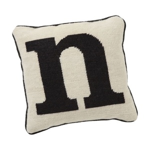 Oreiller à l'aiguille Alphabet extérieur 100% <span class=keywords><strong>coton</strong></span> - Product Image 3