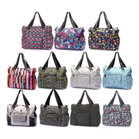 Sac à main de voyage personnalisé en polyester, sac à langer élégant et imperméable pour maman, idéal pour adultes et bébés