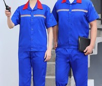 Tuta da Lavoro Estiva Antistatica ad Alta Visibilità in Nylon EN 1149-5, Uniforme di Sicurezza Hi-Vis per Stazioni di Servizio, Trasporto Carburante e Petrochimica