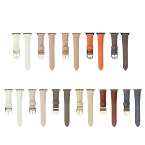 D forma fibbia sottile cinturino in vera pelle per orologio <span class=keywords><strong>Apple</strong></span> 8 <span class=keywords><strong>9</strong></span> 40/44/38mm 42/41/45mm bracciale 49mm per cinturino in pelle Iwatch - Product Image 1