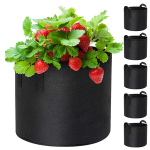 Pots hydroponiques en tissu, pot <span class=keywords><strong>de</strong></span> <span class=keywords><strong>culture</strong></span> avec poignées, pour la plantation <span class=keywords><strong>de</strong></span> pommes <span class=keywords><strong>de</strong></span> <span class=keywords><strong>terre</strong></span>, rond, 50 Gallons, 100% - Product Image 2