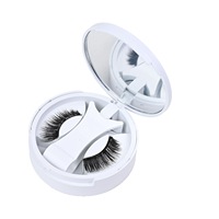 Lot de faux cils 3D CC résistants à l'eau, magnétiques, doux, réutilisables, faits à la main, de haute qualité, OEM Princess Shiyu, avec 6 aimants