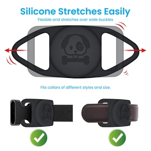 Waterproof Pet Silicone Protective Case for Holder Protector Holder Case for Pet <b>Dog</b> Cat <b>Collar</b> - Product Image 3
