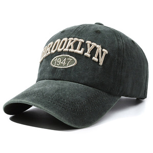 Gorra de Béisbol Unisex de 6 Paneles, Algodón Lavado, Ajustable con Hebilla Metálica, Gorra Deportiva Casual para Exteriores - Product Image 4