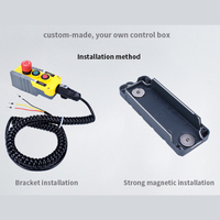XDL10-EPBS5F/ND Nouvelle télécommande de grue de levage pour camion à 5 boutons avec protection IP65 et garantie d'un an