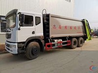 Camion Compacteur de Déchets 6x4 Direct Usine 20m³ – Camion de Collecte de Déchets Compressé pour l'Assainissement Urbain