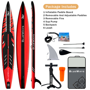 <span class=keywords><strong>SUP</strong></span> แบบเป่าลมสำหรับแข่งขันรุ่นใหม่ ขนาด <span class=keywords><strong>14</strong></span> นิ้ว, กระดานพายสำหรับแข่งขันระดับมืออาชีพสำหรับพื้นที่เปิด - Product Image 3