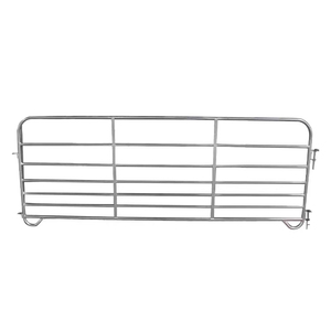 Portails et séparateurs de enclos en acier galvanisé à chaud, clôture pour animaux facile à assembler pour la gestion du petit bétail - Product Image 4