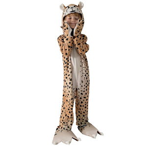 Disfraz de Leopardo para Niños, Traje de Cuerpo Entero para Halloween, Ropa para Actuaciones, Atuendo de Escenario para Niñas - Product Image 3