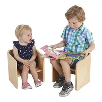 Comfortable study table kids wooden kids study table chair children tables for Room Baby Montessori Furniture