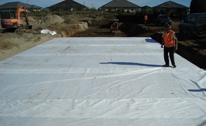 Tissu non tissé <span class=keywords><strong>spécial</strong></span> en béton d'ANIMAL FAMILIER de polyester imperméable pour l'entretien des routes - Product Image 4