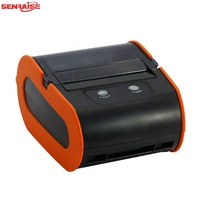 Stok produk baru Mini saku portabel nirkabel blue-gigi 80mm stiker Thermal Printer Resi Mobile Pos untuk perjalanan