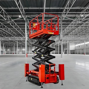 รถกระเช้าไฮดรอลิกแบบตีนตะขาบ 230 กก. 320 กก. 450 กก. ยกสูง 6 ม. 8 ม. 10 ม. 12 ม. สำหรับงานบนที่สูง - Product Image 2