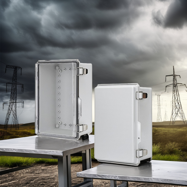 IP67 Waterproof Distribution Box 150 X 100 X 70 ABS PC Material Plastic Enclosures Transparent Cover 150x100x70mm Junction Box