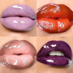 Gloss repulpant pour les lèvres en seringue à marque privée, effet verre extrême, transparent, en gros - Product Image 2