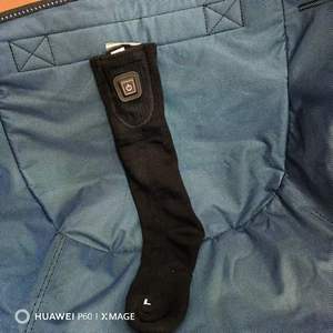 Peúgas quentes aquecidas de baixa tensão, Peúga aquecida preta 5v, 7.4v - Product Image 4