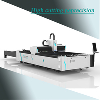 Machine de découpe laser fibre haute vitesse pour métaux avec liaison 145 m/min pour table de découpe de tôles lourdes