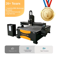 Máquina Fresadora CNC de 3 Ejes para Madera, de Alta Resistencia y Económica, Modelo 1325 Gantry Sculpture, Mesa 1212 (4x8, 5x10) para Trabajos en MDF