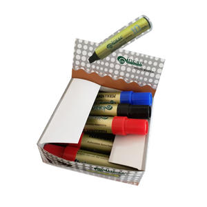 Bonvada Metallic Silver Gold Permanent Marker 6mm Bullet/Chisel Tip Custom Logo Promotion Marker - Product Image 5