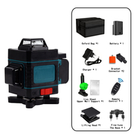 Auto-nivellement portable, Rechargeable, auto-nivellement 4d, 16 lignes, vert, de haute qualité