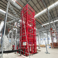 Ascenseur vertical à rail pour le transport de marchandises, monte-charge pour atelier, livraison de marchandises sur plusieurs étages