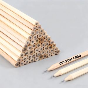 Crayons publicitaires bleus personnalisés avec logo, vente en gros, mini-crayons promotionnels pour le bureau - Product Image 6