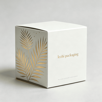 Caja de Embalaje de Papel para Perfume con Logotipo Personalizado, Caja de Embalaje de Papel para Crema Facial, Caja de Papel Económica para Cosméticos