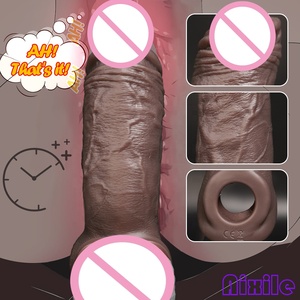 Juguetes Sexuales Masculinos, Extensor de Pene, Funda <span class=keywords><strong>para</strong></span> Pene Reutilizable, <span class=keywords><strong>Anillos</strong></span> Realistas <span class=keywords><strong>para</strong></span> Agrandar el Pene, Engrosar, Retrasar la Eyaculación, Erección Más Fuerte - Product Image 4