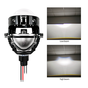 Phare LED Chenlang H4 Hi/Lo 110W/90W 5000LM H7 9005 Lentille bleue Projecteur Focos LED pour voiture Bi LED Lentille de projecteur 3,0 pouces - Product Image 2