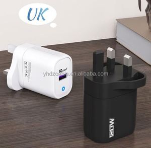 อะแดปเตอร์ชาร์จ USB LED 5V/3A สำหรับ EU/US  ที่ชาร์จโทรศัพท์แบบติดผนัง สำหรับ iPhone 14 13 12 Huawei - Product Image 3