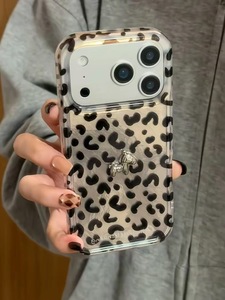 เคสโทรศัพท์ลายเสือดาว TPU แฟชั่น สำหรับ 17promax 16 15 14 13 12 <span class=keywords><strong>iphone</strong></span> XR สไตล์วินเทจย้อนยุคยอดนิยม - Product Image 3