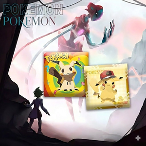 Aimants de réfrigérateur en céramique DM Pokemoned, coins carrés, impression couleur intégrale, personnages d'anime mignons, décoration de la maison et de la cuisine, autocollants magnétiques - Product Image 1