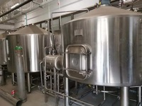 TONSEN 2000L Machine de brassage de bière artisanale sous pression, projet clé en main, équipement de ligne de production de bière avec 3 ans de garantie