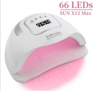 เครื่องอบเล็บยูวีแอลอีดีแบบมืออาชีพ 280 วัตต์ 66 หลอดไฟ LED แสงสีแดง อบเจลแห้งเร็ว พร้อมปลั๊กแบบ US UK EU AU - Product Image 4