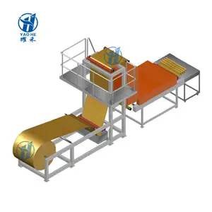 2023 Nuevo diseño 7090,7060,5090 Línea de producción de almohadilla de enfriamiento evaporativo