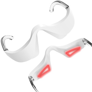 Masseur oculaire portable 3D avec microcourant, vibration, chauffage, lumière rouge, bleue et verte pour la relaxation quotidienne des yeux et la réduction des cernes - Product Image 1