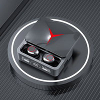 Auriculares Inalámbricos de Baja Latencia de Modo Dual M90 Pro, Auriculares TWS V5.3, Auriculares Intrauditivos para Juegos con Banco de Energía