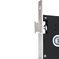 Corps de serrure de porte résidentielle avec finition anti-corrosion