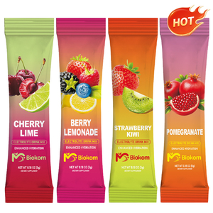 Sobres <span class=keywords><strong>de</strong></span> Polvo Electrolítico <span class=keywords><strong>para</strong></span> Hidratación con Fórmula Personalizada, Barritas <span class=keywords><strong>de</strong></span> Polvo Electrolítico con Vitaminas - Product Image 1