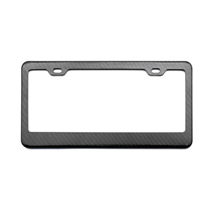 Factory Direct Customized Size Carbon Fiber Aluminum Alloy <b>Car</b> <b>Number</b> License <b>Plate</b> Frame License <b>Plate</b> <b>Holder</b> - Product Image 1