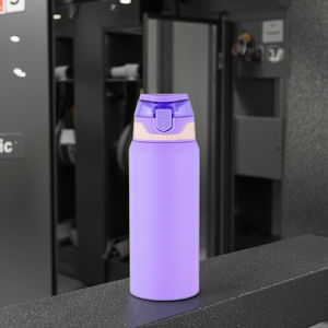 Flacon à vide moderne isolé en acier inoxydable <span class=keywords><strong>sans</strong></span> BPA de 600ml avec grande capacité pour logo personnalisé d'eau chaude et froide - Product Image 5