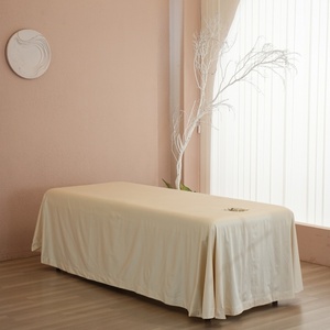 Juego de sábanas de mesa de masaje para habitación de SPA de gama alta, colcha de belleza, cubierta de cama de masaje nórdica Simple de lujo de 4 piezas - Product Image 3