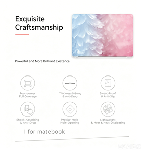 Coque d'ordinateur portable personnalisée à motif tendance pour <span class=keywords><strong>MateBook</strong></span> D14/D15/D16/XPro 13.9/14.2 Honor MagicBook 14/15/<span class=keywords><strong>Pro</strong></span> X14/X15 Business Daily - Product Image 4
