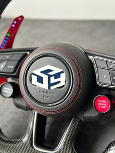 Bouton de démarrage/arrêt du <span class=keywords><strong>moteur</strong></span> et de sélection de mode de conduite style R8 pour <span class=keywords><strong>volant</strong></span> <span class=keywords><strong>Audi</strong></span> <span class=keywords><strong>A3</strong></span> S3 A4 B9 S4 A5 S5 A6 S6 A7 A8 Q3 Q5 Q7 - Product Image 6